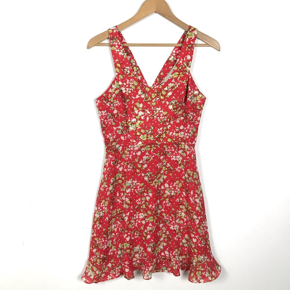 Style Harper Ruffle Hem Floral Dress